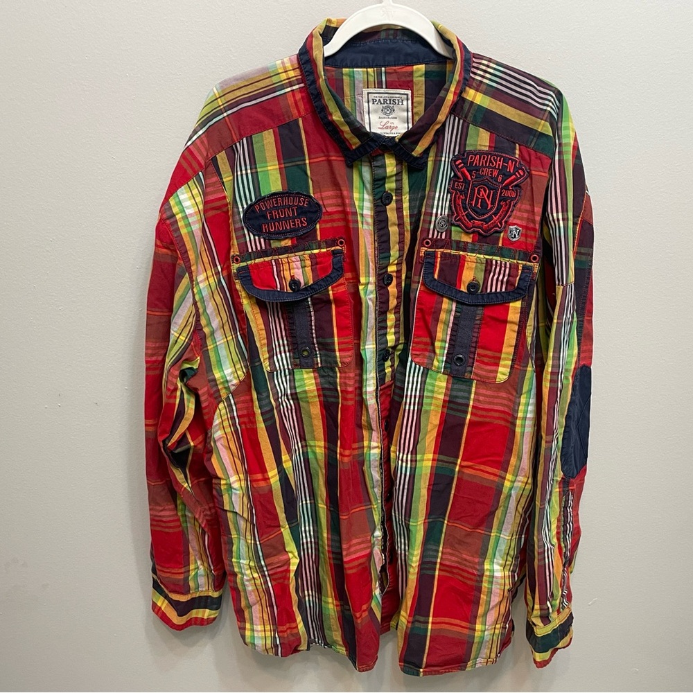 Men’s Parish Multicolor Plaid Shirt